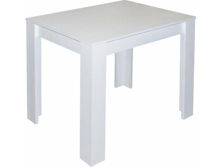 Mäusbacher Esstisch, Breite 80/110/120 cm mit Auszug, weiß, weiß matt Mäusbacher Esstisch, Breite 80/110/120 cm mit Auszug, weiß, weiß matt von Gerd-Mäusbacher