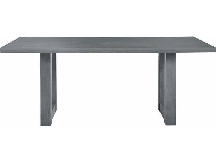 Mäusbacher Esstisch Mister TOPSELLER! (OTTOs Choice), Gestell in U-Form, grau, Tischplatte: Graphitfarben von Gerd-Mäusbacher