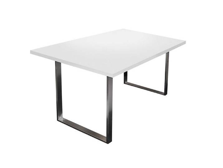 Mäusbacher Esstisch in weiß matt lack (BxHxT: 138x76x90 cm) von Gerd-Mäusbacher