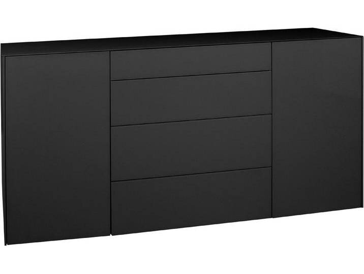 Mäusbacher Kommode Imola TOPSELLER! (OTTOs Choice), Kommode mit Glasfront und Glasoberplatte, grau, anthrazit matt lack / glas anthrazit glanz von Gerd-Mäusbacher