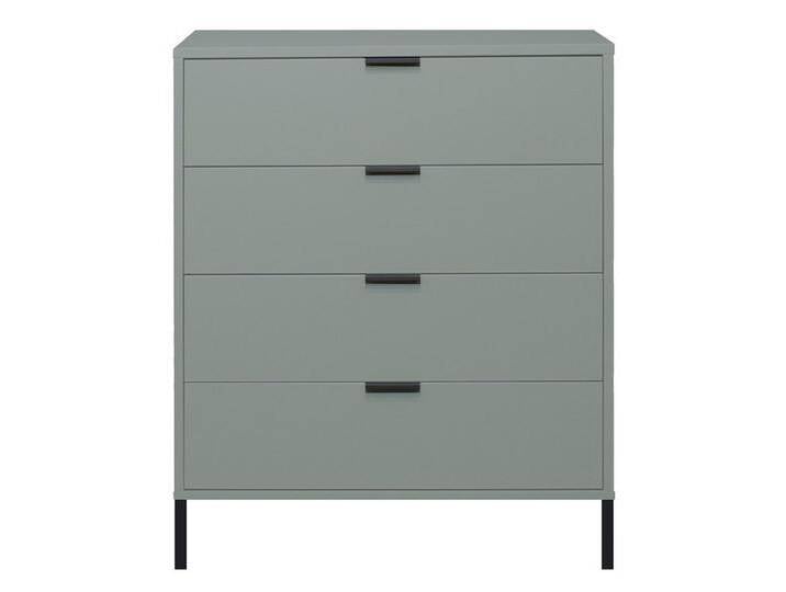 Mäusbacher Kommode in pine green matt lack - 81x100x45cm (BxHxT) von Gerd-Mäusbacher