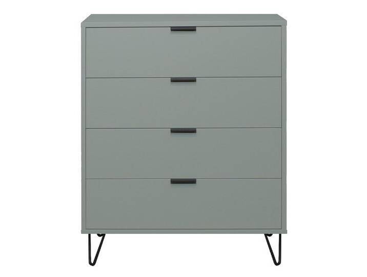 Mäusbacher Kommode in pine green matt lack - 81x100x45cm (BxHxT) von Gerd-Mäusbacher