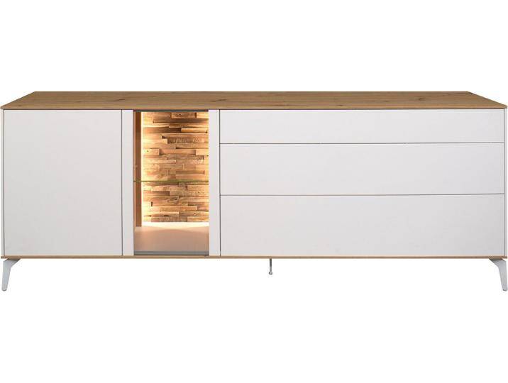 Mäusbacher Lowboard, Faro Lowboard B 207 cm, inkl. Beleuchtung, Push to open, Metallfüße Mäusbacher Lowboard, Faro Lowboard B 207 cm, inkl. Beleuchtung, Push to open, Metallfüße von Gerd-Mäusbacher