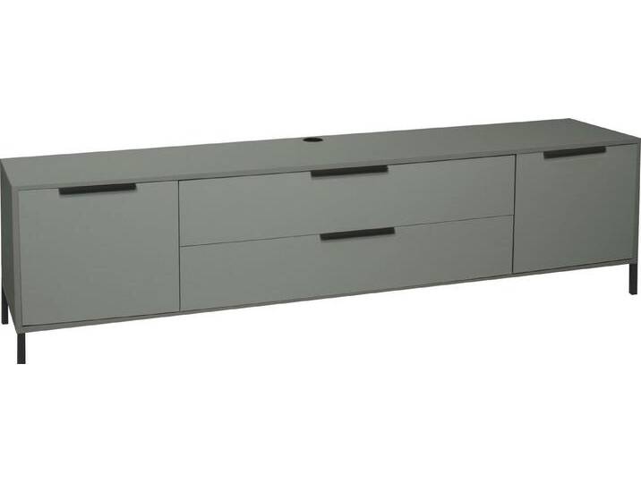 Mäusbacher Lowboard Bonnie TOPSELLER! (OTTOs Choice), Lowboard mit Quadratgestell, grün, pine green matt lack von Gerd-Mäusbacher