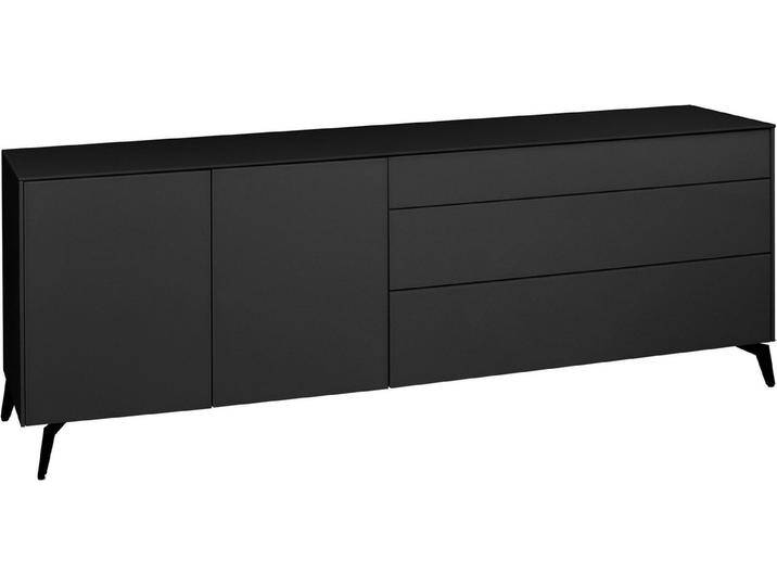 Mäusbacher Lowboard Imola TOPSELLER! (OTTOs Choice), Lowboard mit Glasfront und Glasoberplatte, grau, anthrazit matt lack / glas anthrazit glanz von Gerd-Mäusbacher