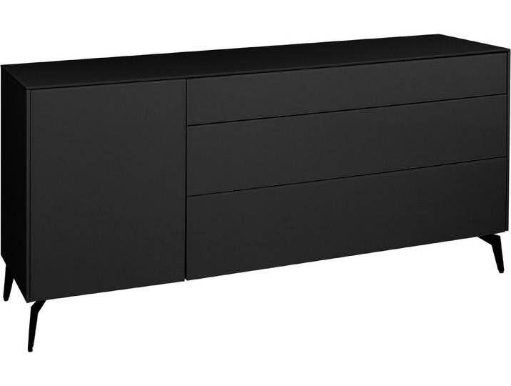 Mäusbacher Lowboard Imola TOPSELLER! (OTTOs Choice), Lowboard mit Glasfront und Glasoberplatte, grau, anthrazit matt lack / glas anthrazit glanz von Gerd-Mäusbacher