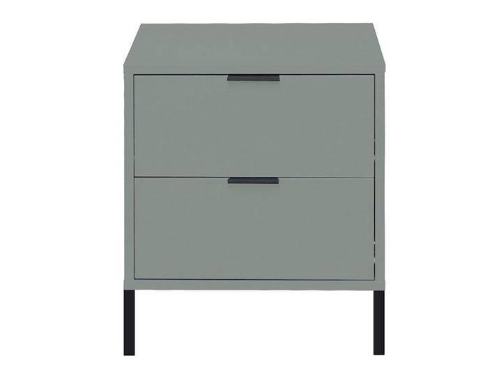 Mäusbacher Nachtkommode in pine green matt lack - 51x60x45cm (BxHxT) von Gerd-Mäusbacher