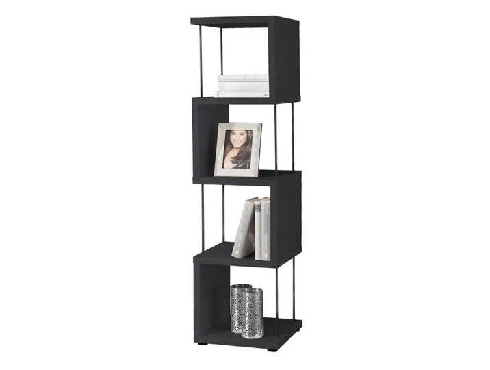 Mäusbacher Standregal 33 x 126 x 33 cm (B/H/T), schwarz von Gerd-Mäusbacher