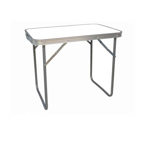 Gerimport Campingtisch, Weiß, klappbar, mit Aluminiumrahmen, 60 x 40 x 50 cm Gerimport Campingtisch, Weiß, klappbar, mit Aluminiumrahmen, 60 x 40 x 50 cm von Gerimport