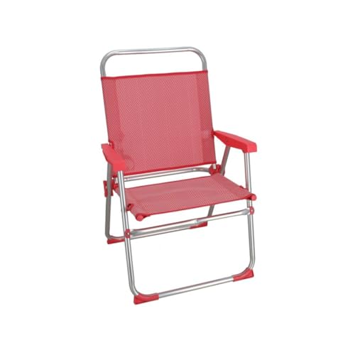 Gerimport Klappstuhl, Rot/Orange, 90 x 56 x 51 cm von Gerimport