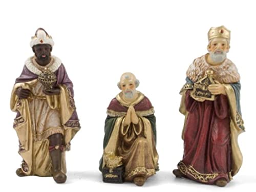 Gerimport Könige aus dem Morgenland Set 3-teilig 12 cm Gelb von Gerimport