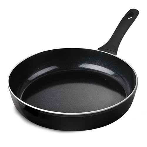 Gerlach 1760 Harmony Classic Beschichtet Keramikpfanne Bratpfannen Induktionsgeeignet Für Elektro Gas Keramik Induktion Herd Küche Küchenzubehör Pfannen 28 cm, Edelstahl, 5.3 tons von Gerlach