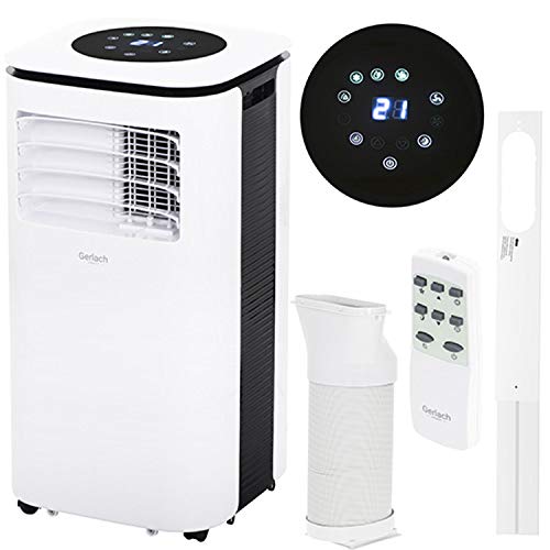 Gerlach GL 7923 Klimatisator, 9000 BTU, 3 in 1 Klimagerät, Gebläse, Klimaanlage, Lufttrockner, Luftkühler, LED-Anzeige, Kühlfläche bis zu 25 m² von Gerlach