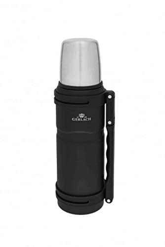 Gerlach Assist Thermosflasche 1,2 L Auslaufsichere Thermoskanne Mit Trinkbecher Aus Edelstahl Isolierflasche Kaffee Tee Unterwegs Outdoor Hält 12 Stunden Heiß 6 Stunden Kalt Gerlach Assist Thermosflasche 1,2 L Auslaufsichere Thermoskanne Mit Trinkbecher Aus Edelstahl Isolierflasche Kaffee Tee Unterwegs Outdoor Hält 12 Stunden Heiß 6 Stunden Kalt von Gerlach