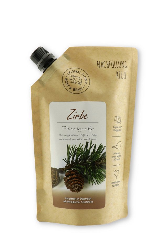 Gerlinde Hofer _ Florex GmbH Zirbenkissen Flüssigseife Nachfüllbeutel - ZIRBE II Gerlinde Hofer _ Florex GmbH Zirbenkissen Flüssigseife Nachfüllbeutel - ZIRBE II von Gerlinde Hofer _ Florex GmbH