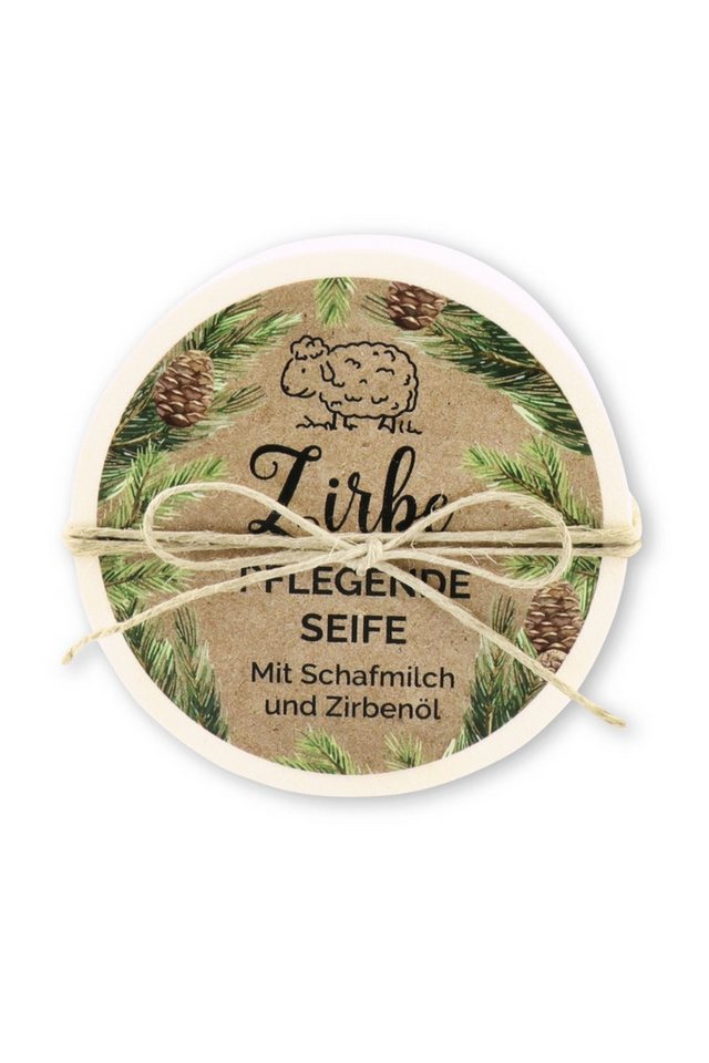 Gerlinde Hofer _ Florex GmbH Zirbenkissen Schafmilchseife in Spanschachtel - ZIRBE von Gerlinde Hofer _ Florex GmbH