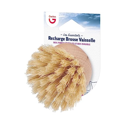 Gerlon Nachfüllpack für Spülbürste aus Holz – Standardformat 7 x 7 x 4 cm Gerlon Nachfüllpack für Spülbürste aus Holz – Standardformat 7 x 7 x 4 cm von Gerlon