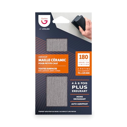 Gerlon Nachfüllpack 3 Pads Classic 70 x 125 mm Ende für Schlittschuh-Ausrüstung von Gerlon