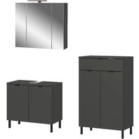 GERMANIA Badmöbel-Set "GW-Arcena", (3 St.), mit integrierter LED-Beleuchtung von Germania