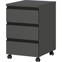 GERMANIA Bedano Rollcontainer grafit 3 Auszüge 40,0 x 50,0 x 63,0 cm von Germania