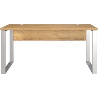 GERMANIA Schreibtisch "Altino", Kufen aus Metall, 2x Kabeldurchlass, Breite 160 cm, Made in Germany von Germania