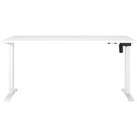 GERMANIA Schreibtisch "Boras, elektrisch höhenverstellbar", Breite 120/140/160 cm, Metallgestell in vers. Farben, Made in Germany von Germania