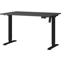 GERMANIA Schreibtisch "Boras, elektrisch höhenverstellbar" Breite 120/140/160 cm, Metallgestell in vers. Farben, Made in Germany von Germania