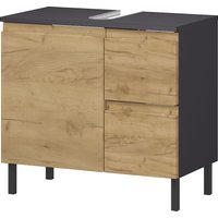 GERMANIA Waschbeckenunterschrank "Scantic", Breite 60 cm, Badezimmerschrank, verstellbarer Einlegeboden von Germania