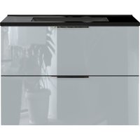 GERMANIA Waschtisch "Oakland" inkl. Mineralguss-Becken in weiß oder schwarz, mit 2 Schubladen GERMANIA Waschtisch "Oakland" inkl. Mineralguss-Becken in weiß oder schwarz, mit 2 Schubladen von Germania