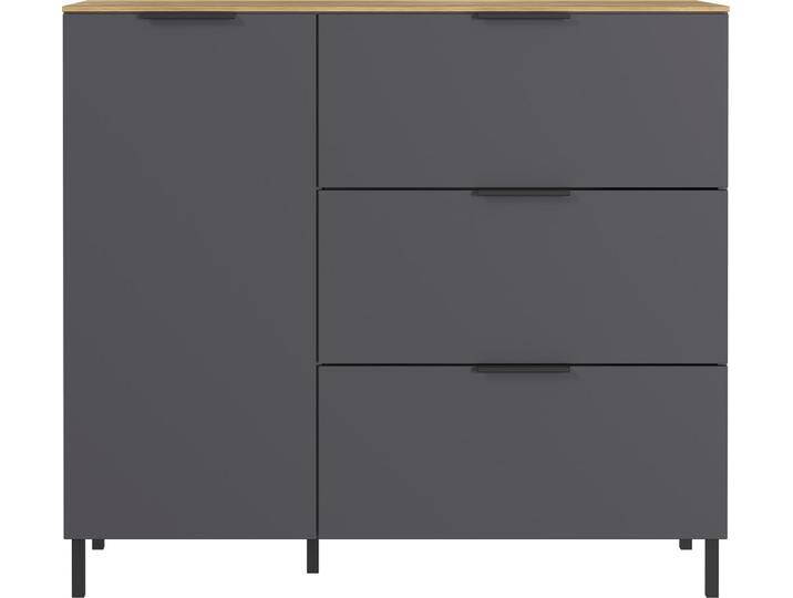 Germania California Kommode Holzwerkstoff Grau/Braun von Germania
