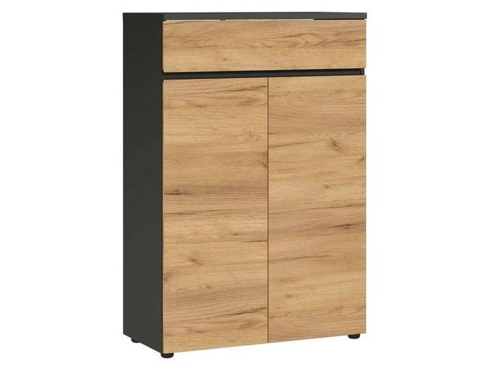 Germania Lissabon Büroschrank 80x40x120cm Dunkelgrau von Germania