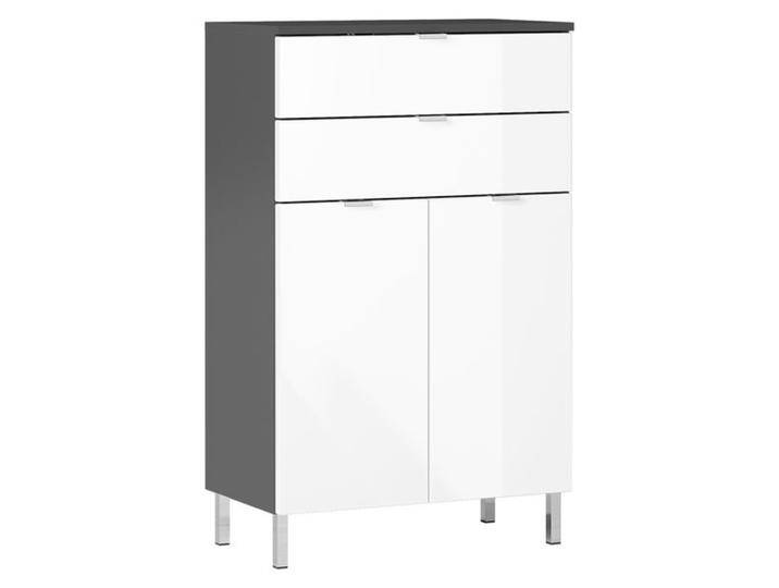 Germania Mauresa Kommode 60x34x97cm Dunkelgrau Germania Mauresa Kommode 60x34x97cm Dunkelgrau von Germania