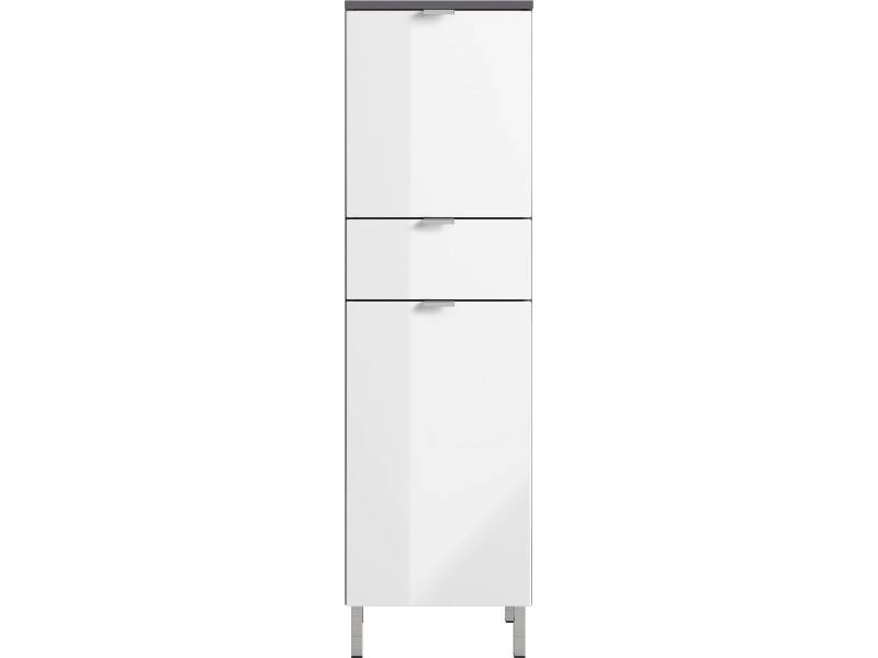 Germania Schrank Mauresa 34 Cm X 120 Cm X 34 Cm Weiß B-Ware von Germania