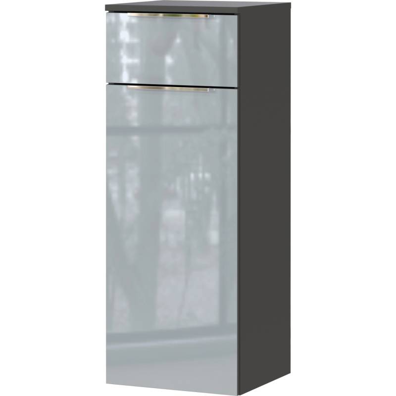 Germania Schrank Vasio 36 cm x 93 cm x 34 cm Graphit-Silbergrau von Germania