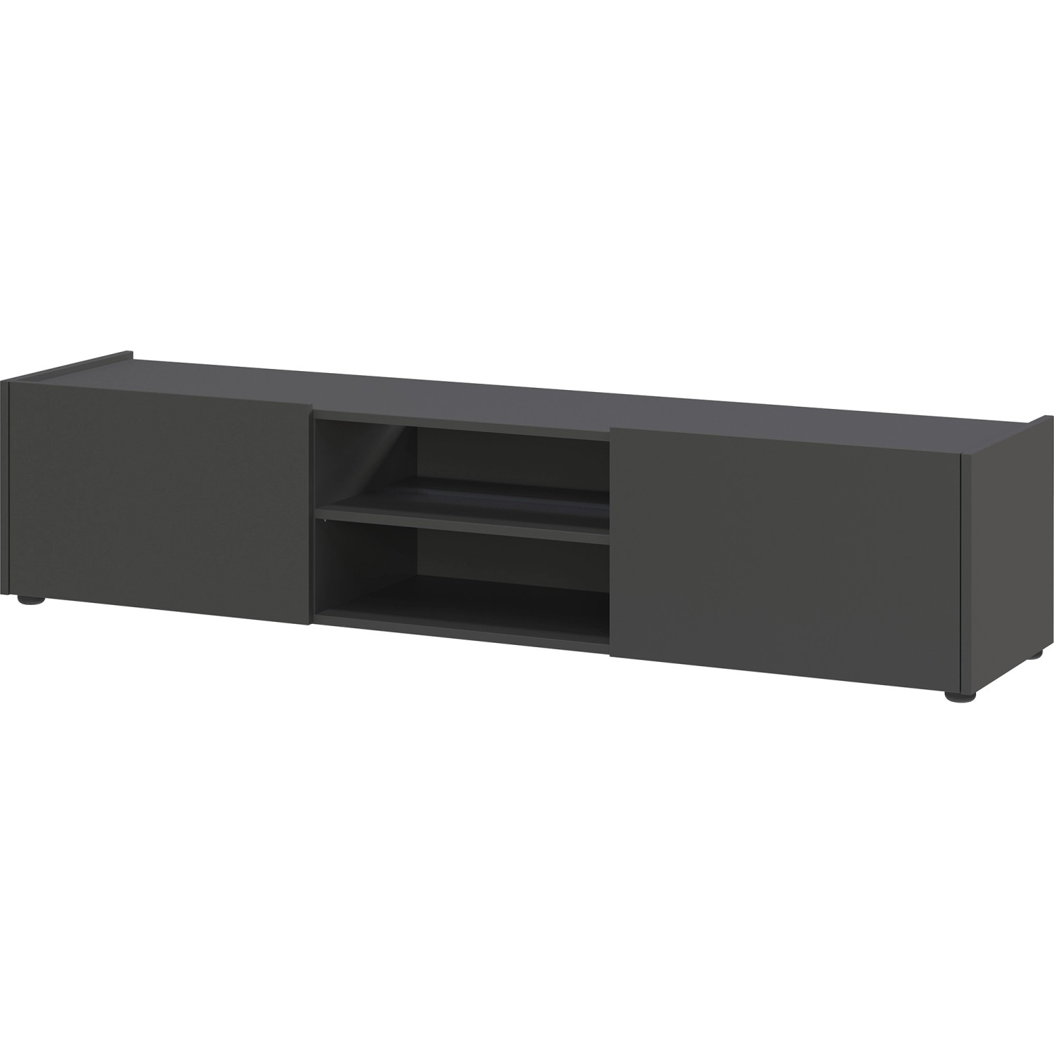 Germania TV-Lowboard 164 cm x 35 cm x 40 cm Graphit Germania TV-Lowboard 164 cm x 35 cm x 40 cm Graphit von Germania