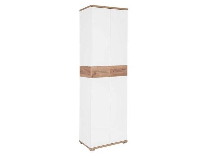 Germania Topix Garderobenschrank 59x40x199cm Weiß Natur Germania Topix Garderobenschrank 59x40x199cm Weiß Natur von Germania