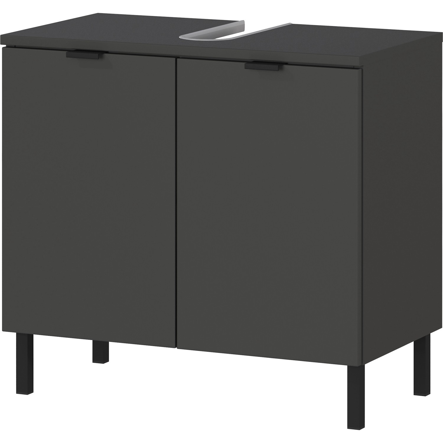 Germania WB-Unterschrank 1980-547 Graphit 60 cm x 56 cm x 34 cm von Germania