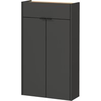 Mehrzweckschrank 1397-549 Graphit Optik Eiche Navarra Nachbildung B/H/T: ca. 56x97x22 cm von Germania