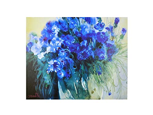 Germanposters Gisela Maack Poster Kunstdruck Bild Kornblumen 2254 30x40cm von Germanposters