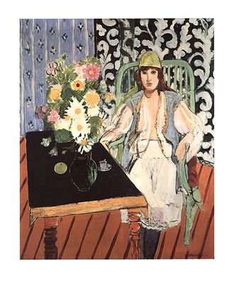 Germanposters Henri Matisse Poster Kunstdruck Der Schwarze Tisch 70 x 50 cm von Germanposters