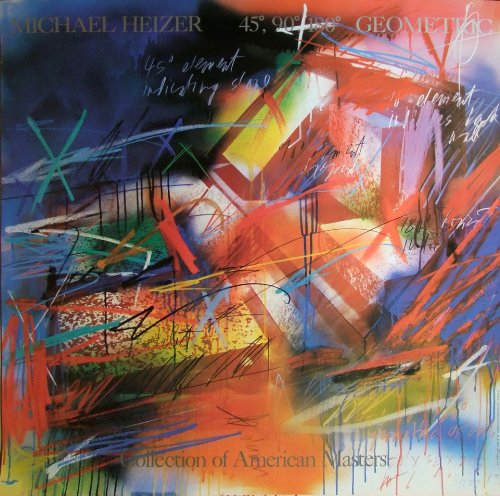 Michael Heizer Poster Kunstdruck Bild - 45 90 180 Geometric - 117 x 117 cm von Germanposters