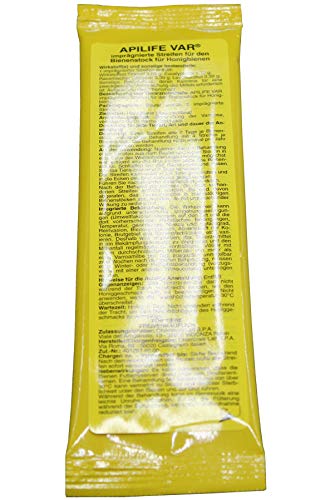 Germerott Bienentechnik Api Life VAR Streifen zur Behandlung der Varroa Germerott Bienentechnik Api Life VAR Streifen zur Behandlung der Varroa von Germerott Bienentechnik
