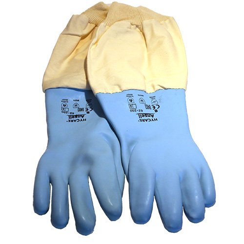 Germerott Bienentechnik Imker-Schutzhandschuhe aus Gummi Größe 8 für sicheres Arbeiten an den Bienen Germerott Bienentechnik Imker-Schutzhandschuhe aus Gummi Größe 8 für sicheres Arbeiten an den Bienen von Germerott Bienentechnik