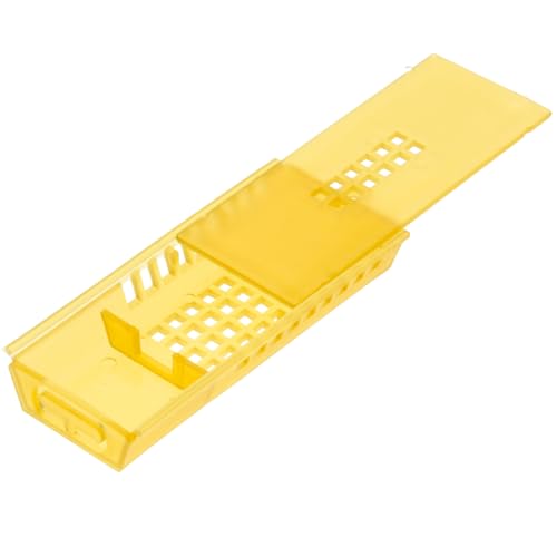 Versand und Zusetzkäfig nach Nicot im praktischen 10er Pack zum Versenden und Zusetzen von Bienenköniginnen. Ausgestattet mit Einer separaten Futterkammer für Futterteig von Germerott Bienentechnik