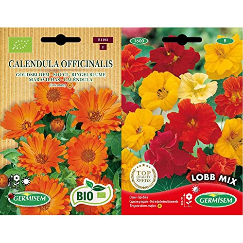 Germisem Ringelblume CALENDULA OFFICINALIS & Kapuzinerkresse von Germisem