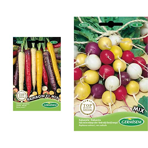 Möhren Rainbow F1 Color Mix & Radieschen COLOR MIX, EC9036, mehrfarbig Möhren Rainbow F1 Color Mix & Radieschen COLOR MIX, EC9036, mehrfarbig von Germisem