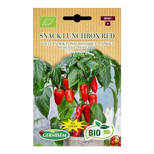 Paprika Snack Lunchbox Red von Germisem