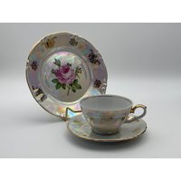 3 Teiliges Sammelgedeck/Alte Serie - Perlmutt Rose Alte Sammeltasse Trio Kahla Ddr Porzellan 3 Teiliges Sammelgedeck/Alte Serie - Perlmutt Rose Alte Sammeltasse Trio Kahla Ddr Porzellan von Gernewieder