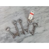 5 Alte Schlüssel Aus Aluminium - Vintage Bartschlüssel Alu Technik 5 Alte Schlüssel Aus Aluminium - Vintage Bartschlüssel Alu Technik von Gernewieder