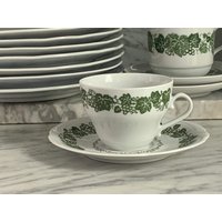 Alte Kaffeetasse/Teetasse Weinlaub Kahla Porzellan Serie Ersatz Ersatztasse Alte Kaffeetasse/Teetasse Weinlaub Kahla Porzellan Serie Ersatz Ersatztasse von Gernewieder
